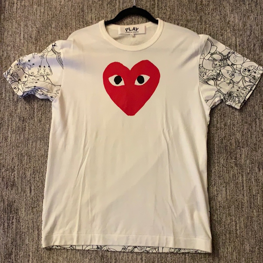 Comme des Garçons Play tee - Special edition Frozen size L